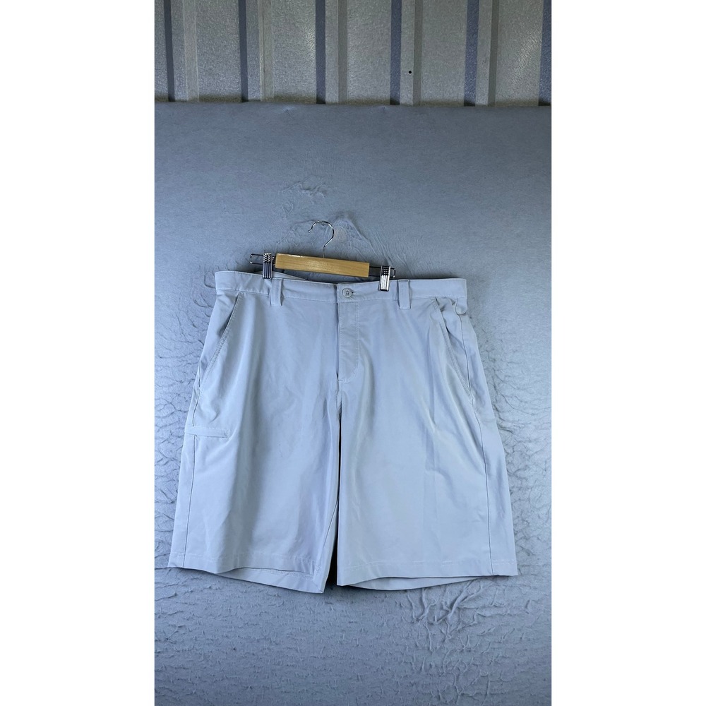 Columbia PFG Shorts Mens 39 Grey Excellent Performance Fishing Gear Utility